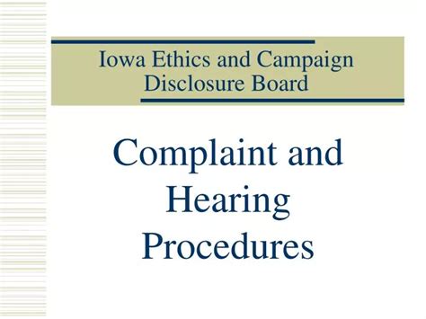 <strong>Personal Financial Disclosure Statements</strong>. . Iowa ethics and campaign disclosure board